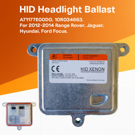 HID Ballast - Control Module - A71177E00DG, 10R034663. For 2012-2014 Range Rover, Jaguar, Hyundai, Ford Focus.